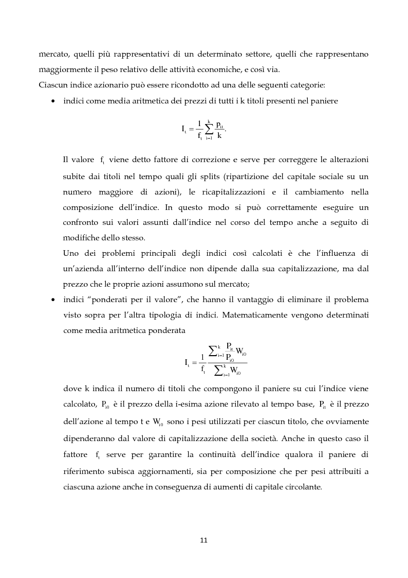 Anteprima della tesi: Modelli GARCH multivariati per l'analisi dei mercati finanziari, Pagina 9