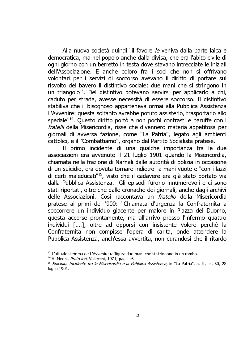 Anteprima della tesi: Analisi delle motivazioni dei volontari della Croce d'Oro di Prato in relazione alle tematiche della Religione Civile, Pagina 9