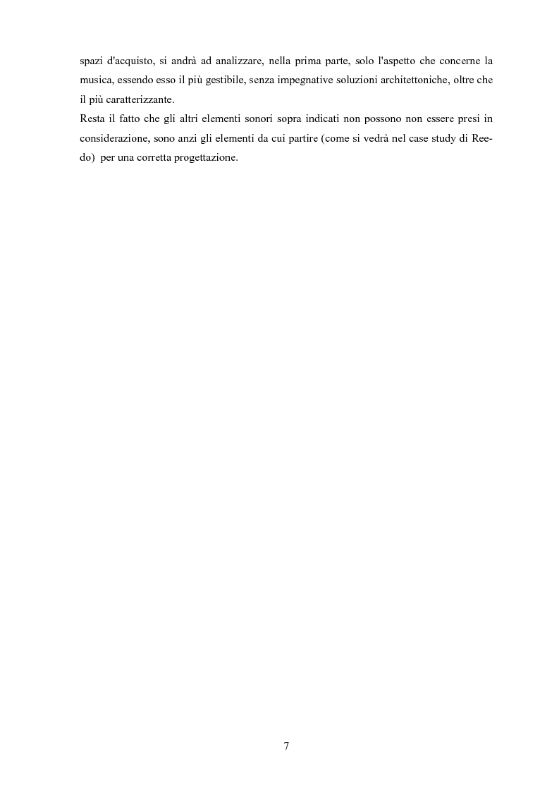 Anteprima della tesi: Suoni e shopping experience. Analizzare e progettare il sound per i negozi della moda, Pagina 6