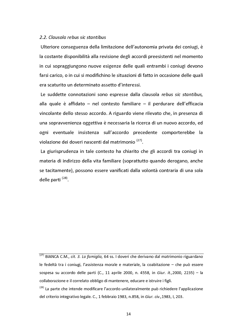 Anteprima della tesi: Accordi tra coniugi in sede di separazione e divorzio, Pagina 11
