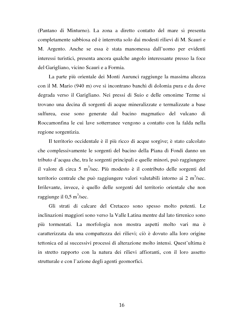 Anteprima della tesi: Gestione del patrimonio forestale nel Parco Regionale dei Monti Aurunci (LT), Pagina 9