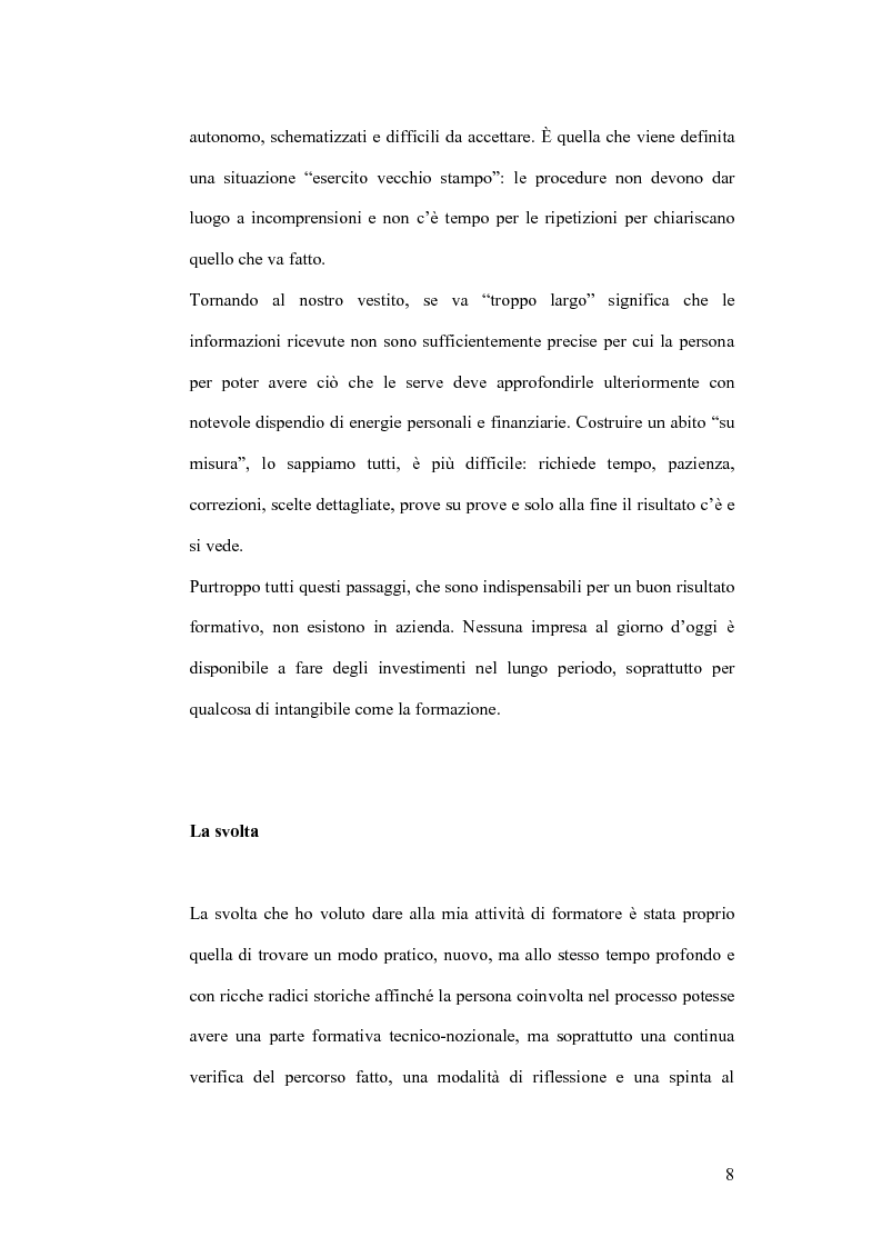 Anteprima della tesi: Brain Whispering: il mio counseling in azienda. Dalla ''formazione al ruolo'' alla ''formazione alla persona''., Pagina 7