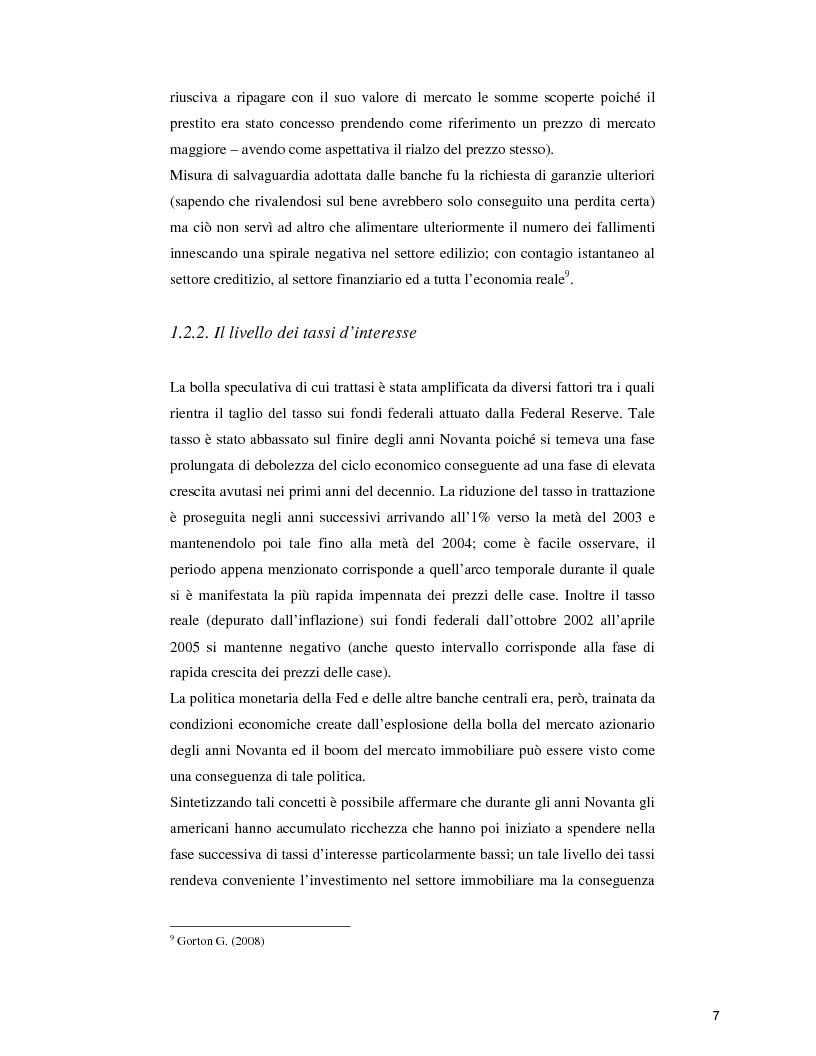 Anteprima della tesi: Securitization e stabilità finanziaria: un'analisi empirica su un campione di operazioni di cartolarizzazione, Pagina 6