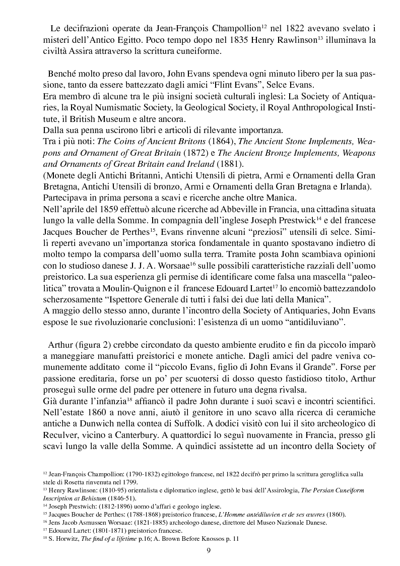 Anteprima della tesi: Arthur Evans - Una vita per l'archeologia, Pagina 5