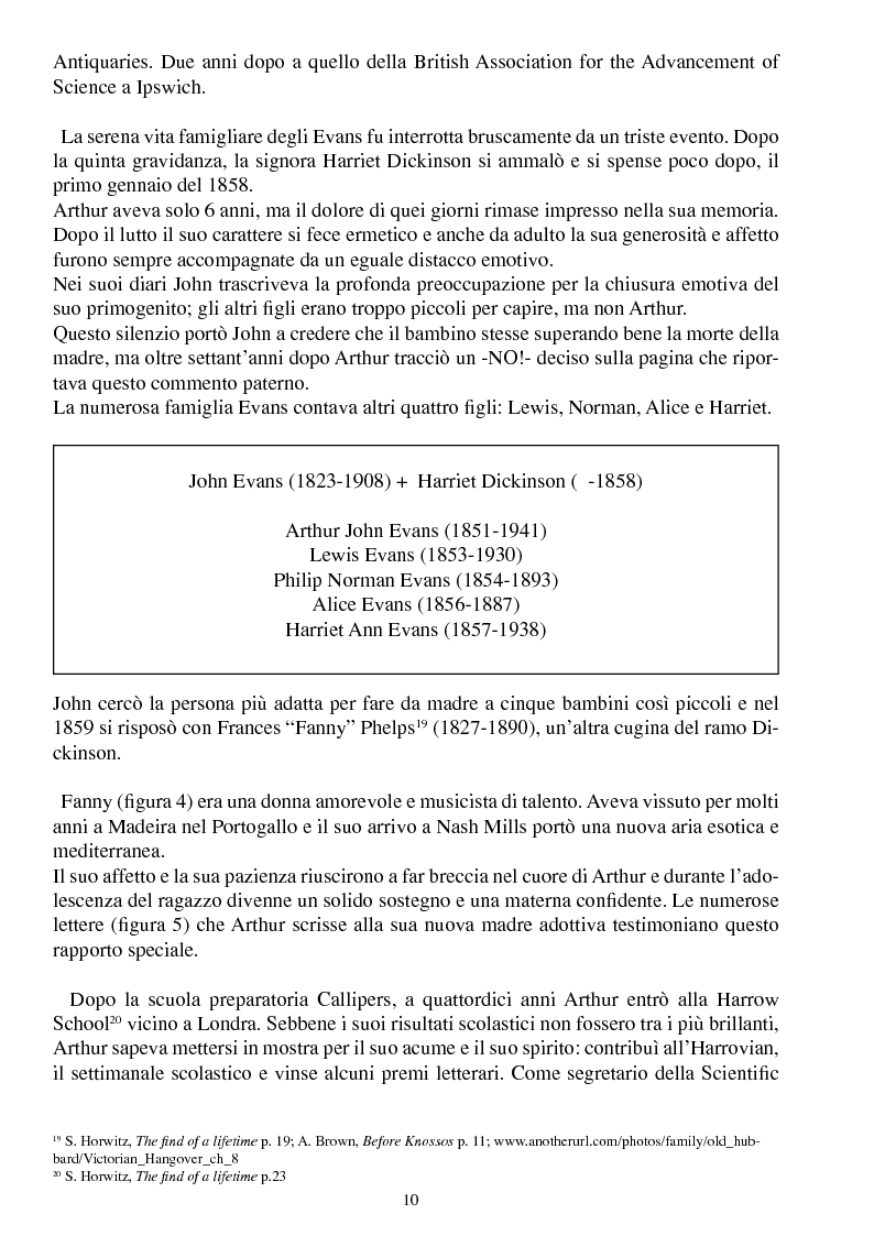 Anteprima della tesi: Arthur Evans - Una vita per l'archeologia, Pagina 6
