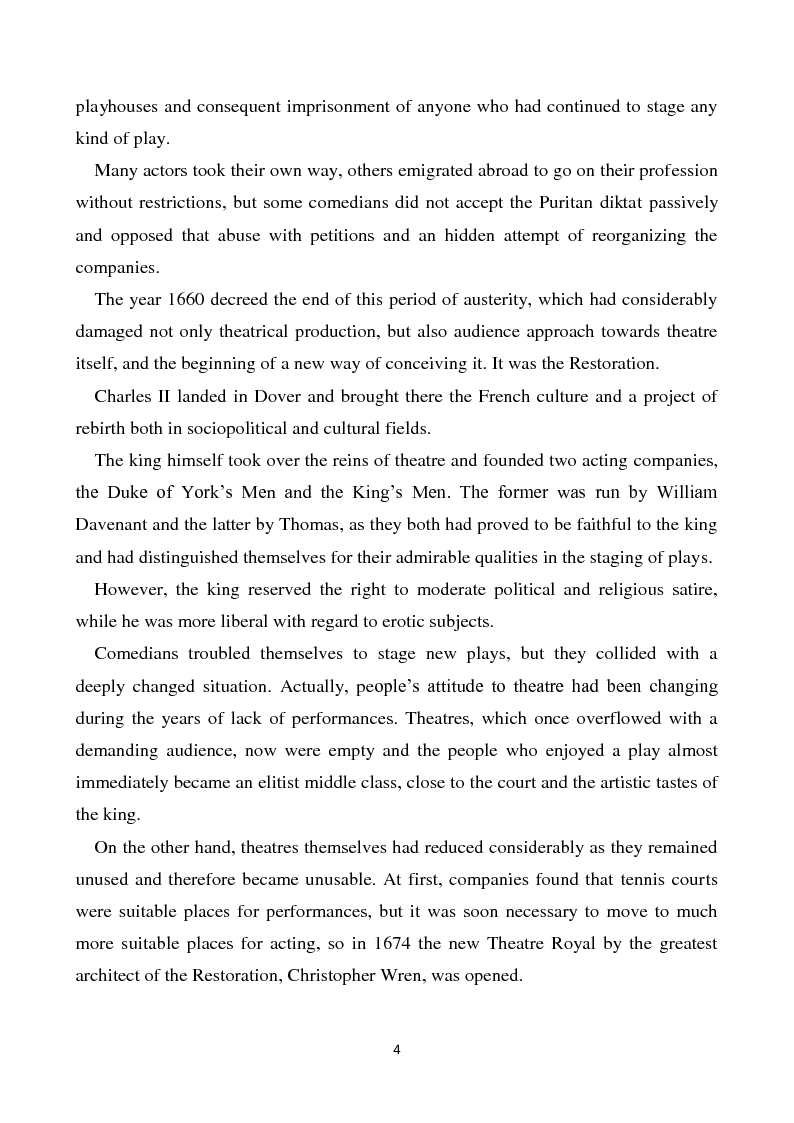 Anteprima della tesi: A comparison between two ''Storms'': Shakespeare and Dryden, Pagina 3
