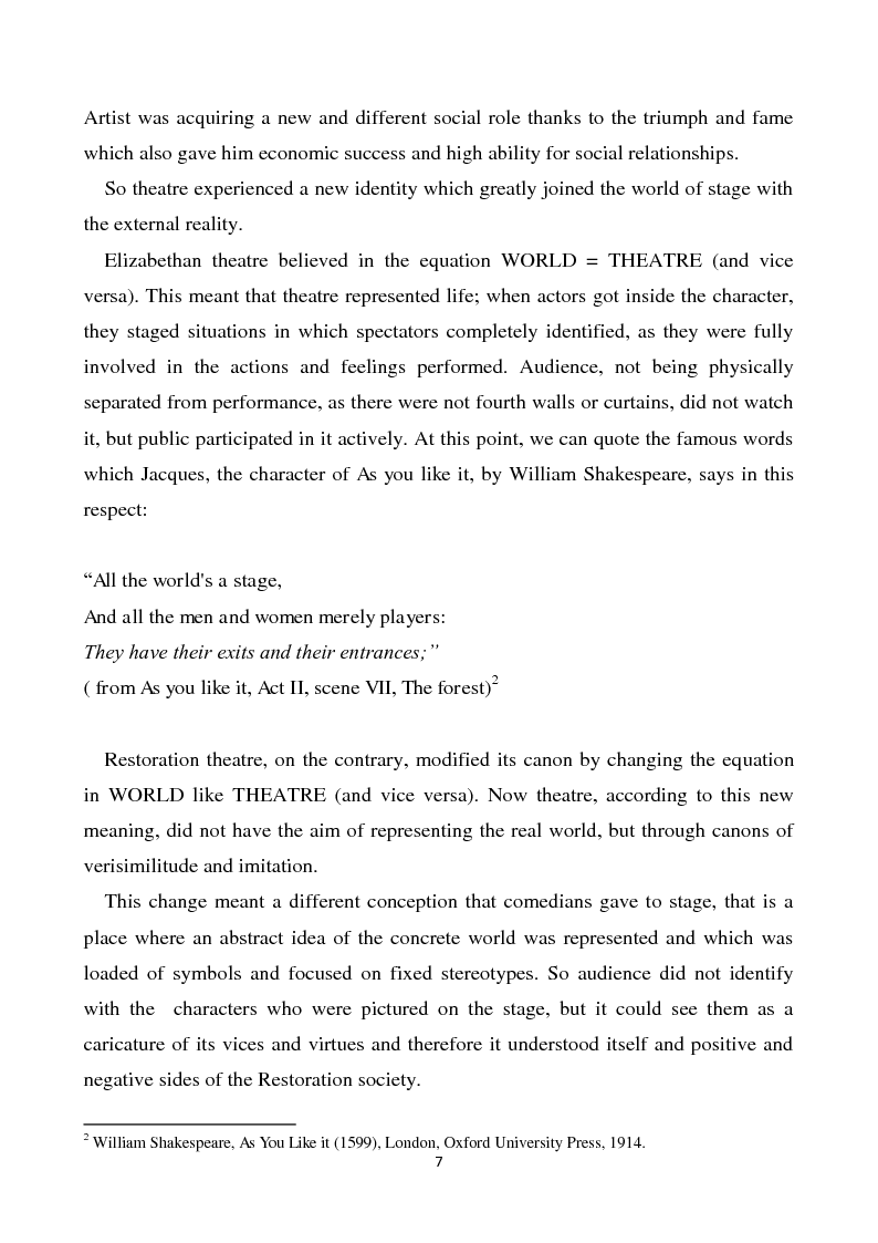 Anteprima della tesi: A comparison between two ''Storms'': Shakespeare and Dryden, Pagina 6
