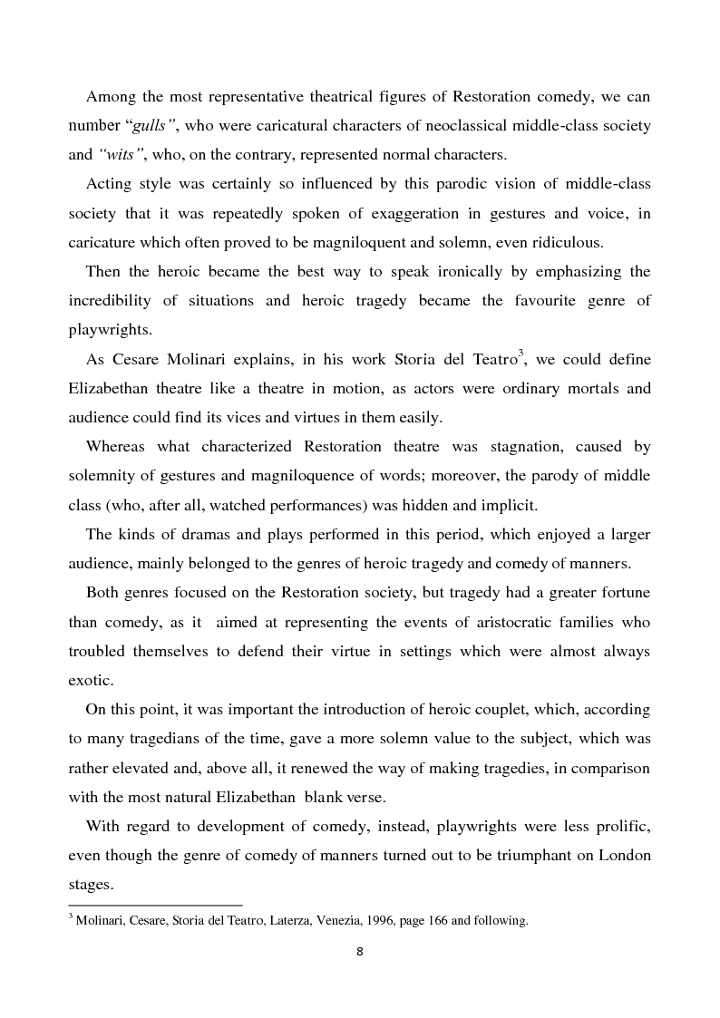 Anteprima della tesi: A comparison between two ''Storms'': Shakespeare and Dryden, Pagina 7