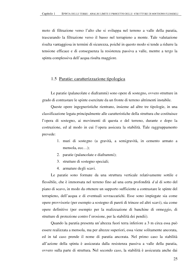 Estratto dalla tesi: Studio del comportamento di una paratia con approcci analitici