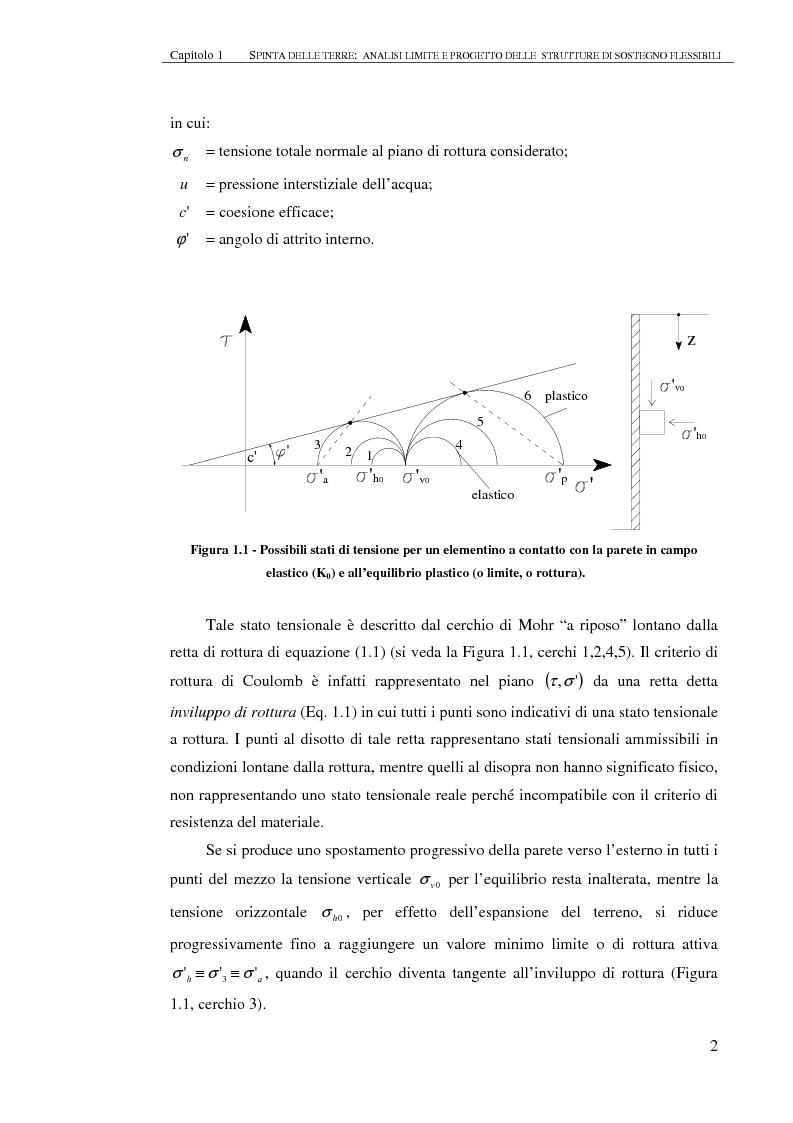 Anteprima della tesi: Studio del comportamento di una paratia con approcci analitici, Pagina 3