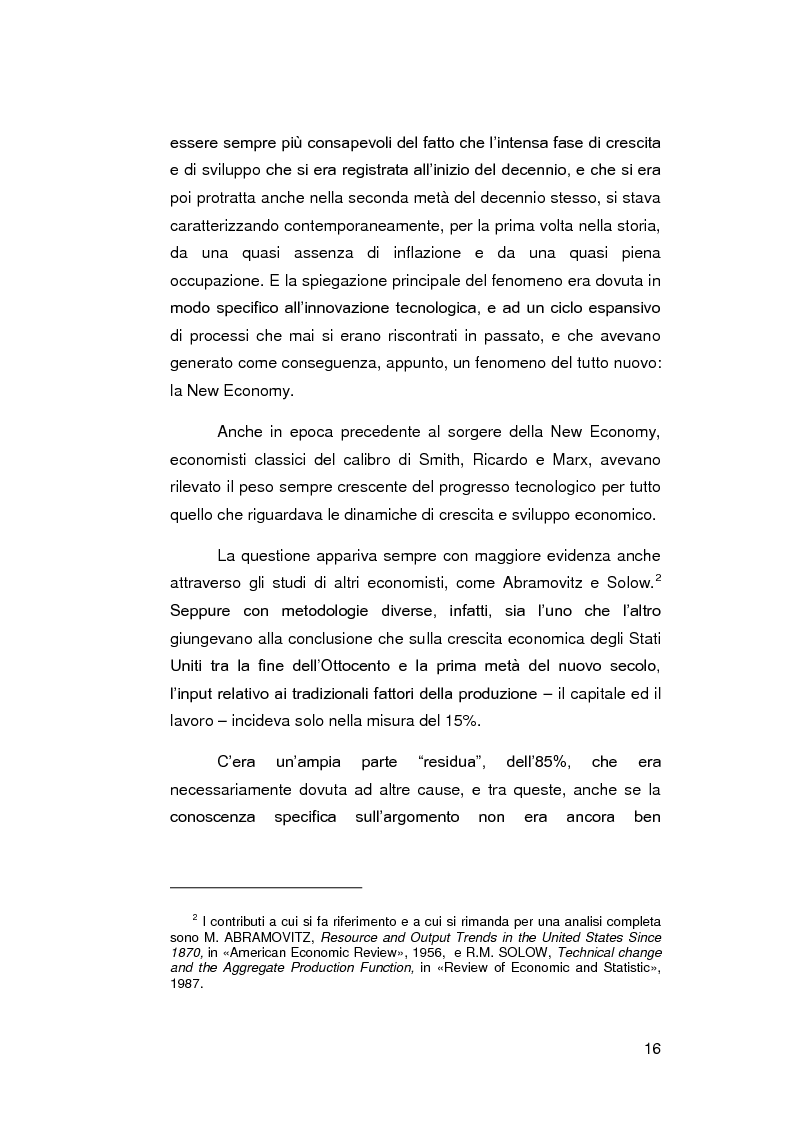 Anteprima della tesi: Lo sviluppo delle reti di accesso di nuova generazione: aspetti di politica industriale e regolatoria, Pagina 4