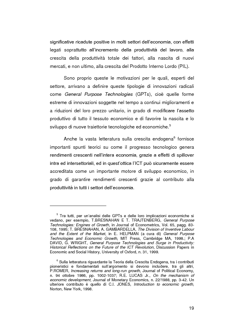Anteprima della tesi: Lo sviluppo delle reti di accesso di nuova generazione: aspetti di politica industriale e regolatoria, Pagina 7