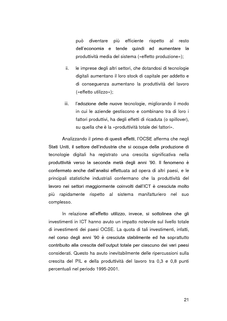 Anteprima della tesi: Lo sviluppo delle reti di accesso di nuova generazione: aspetti di politica industriale e regolatoria, Pagina 9