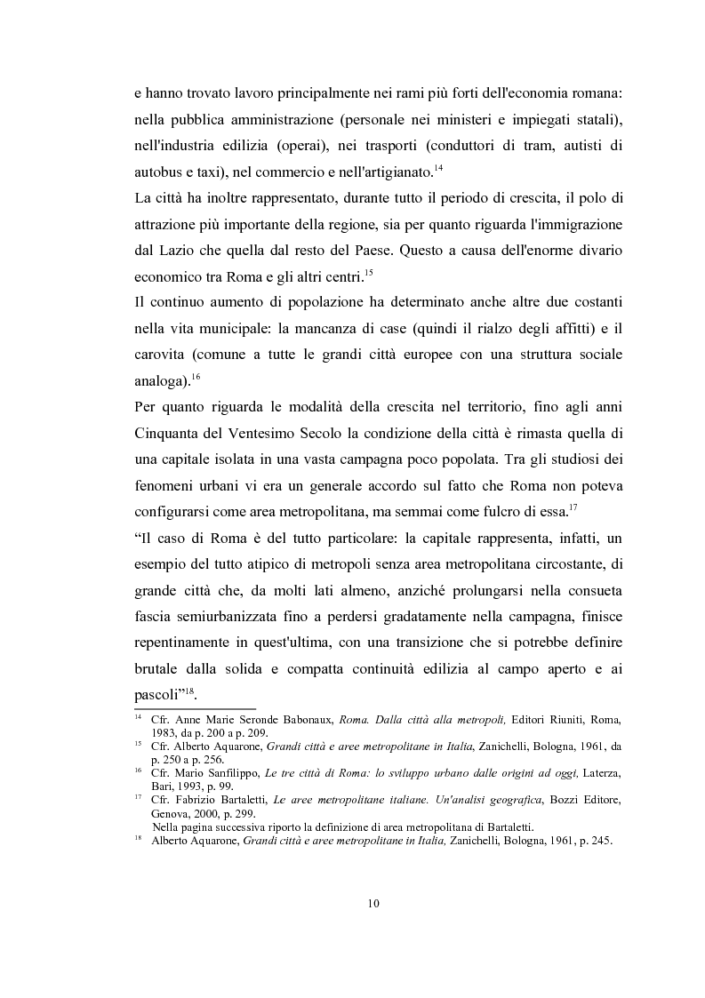 Anteprima della tesi: La ferrovia Roma-Viterbo nel sistema della mobilità romana, Pagina 8