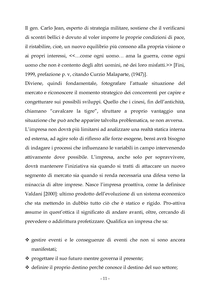 Anteprima della tesi: Applicazione dell’approccio militare alle strategie competitive e di marketing delle imprese industriali, Pagina 16