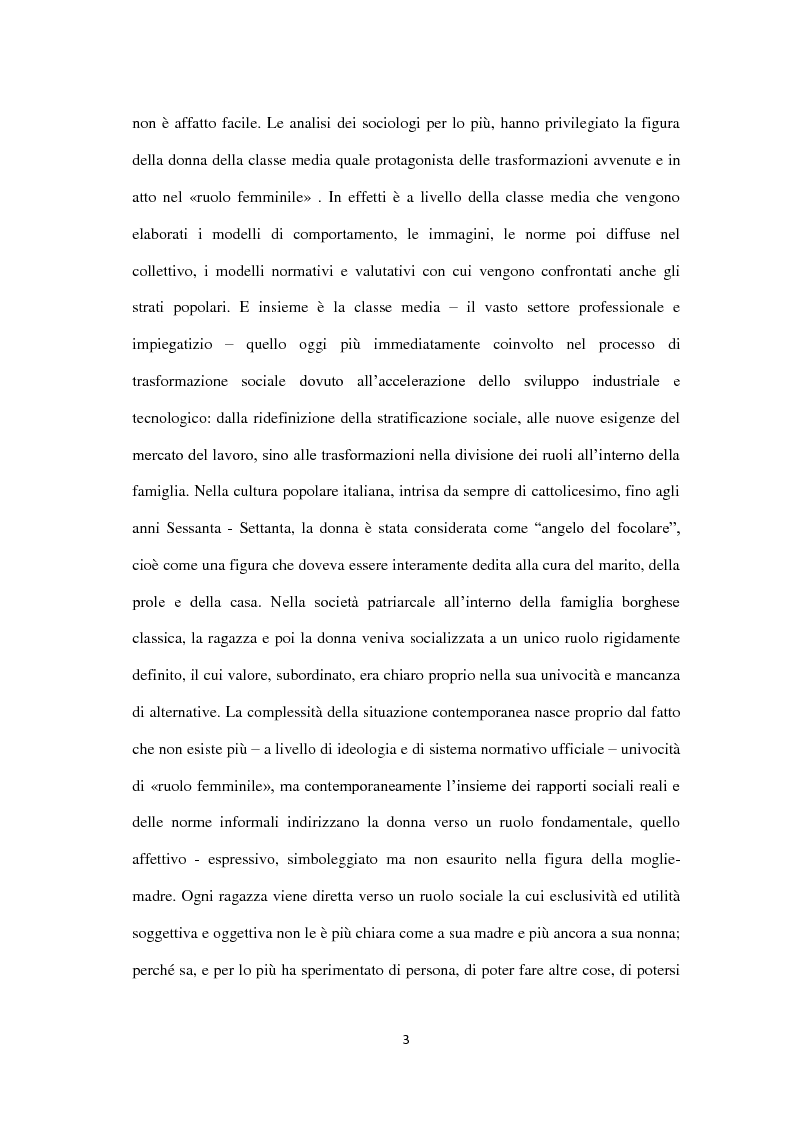 Anteprima della tesi: Le donne nel sistema economico meridionale: problemi, politiche, opportunità, Pagina 4