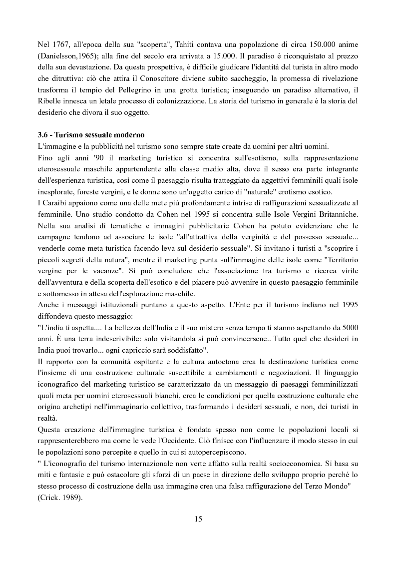 Anteprima della tesi: Le patologie turistiche: il turismo sessuale, Pagina 14