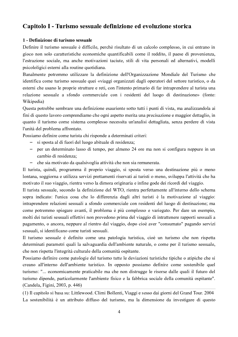 Anteprima della tesi: Le patologie turistiche: il turismo sessuale, Pagina 3