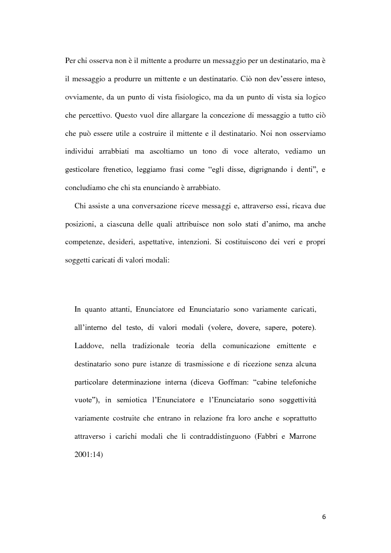 Anteprima della tesi: Effetti di senso delle strategie di giustificazione nelle interazioni tra soggetti, Pagina 5