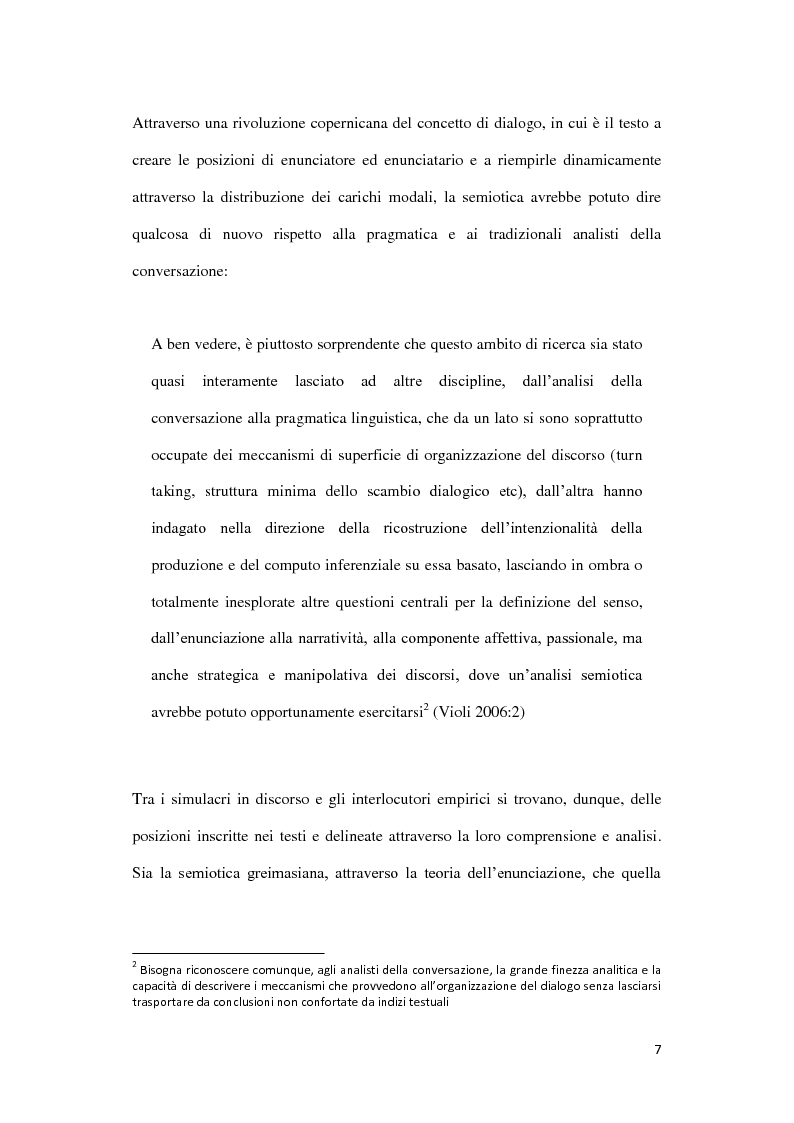 Anteprima della tesi: Effetti di senso delle strategie di giustificazione nelle interazioni tra soggetti, Pagina 6