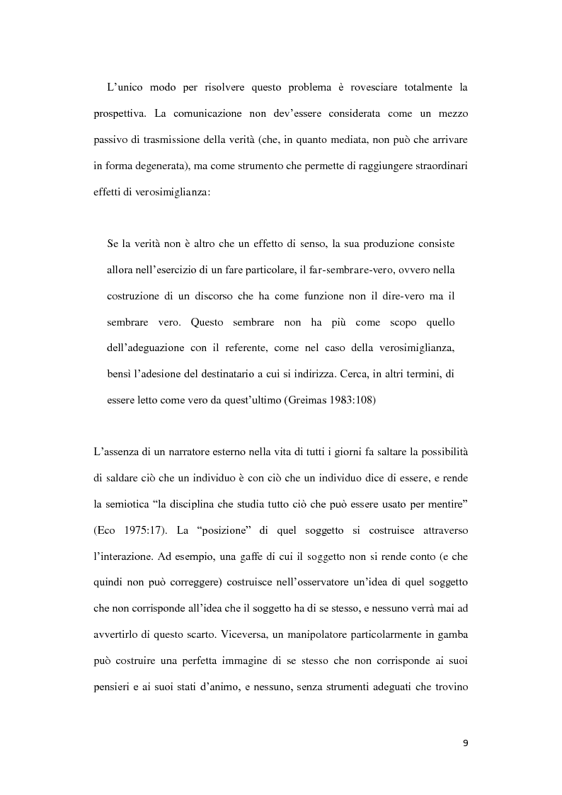 Anteprima della tesi: Effetti di senso delle strategie di giustificazione nelle interazioni tra soggetti, Pagina 8