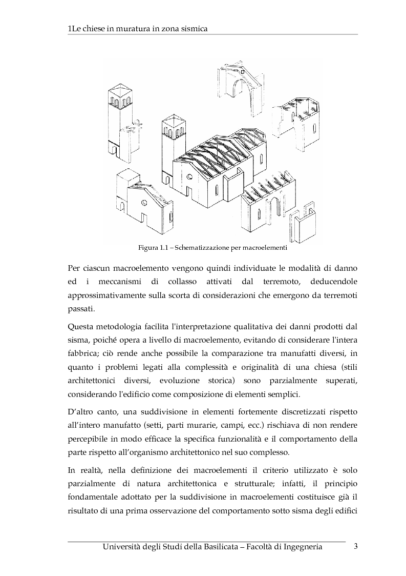 Anteprima della tesi: Vulnerabilità sismica degli edifici ecclesiastici lucani, Pagina 7