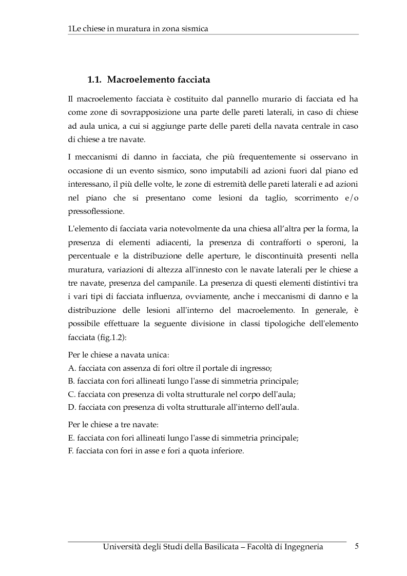 Anteprima della tesi: Vulnerabilità sismica degli edifici ecclesiastici lucani, Pagina 9