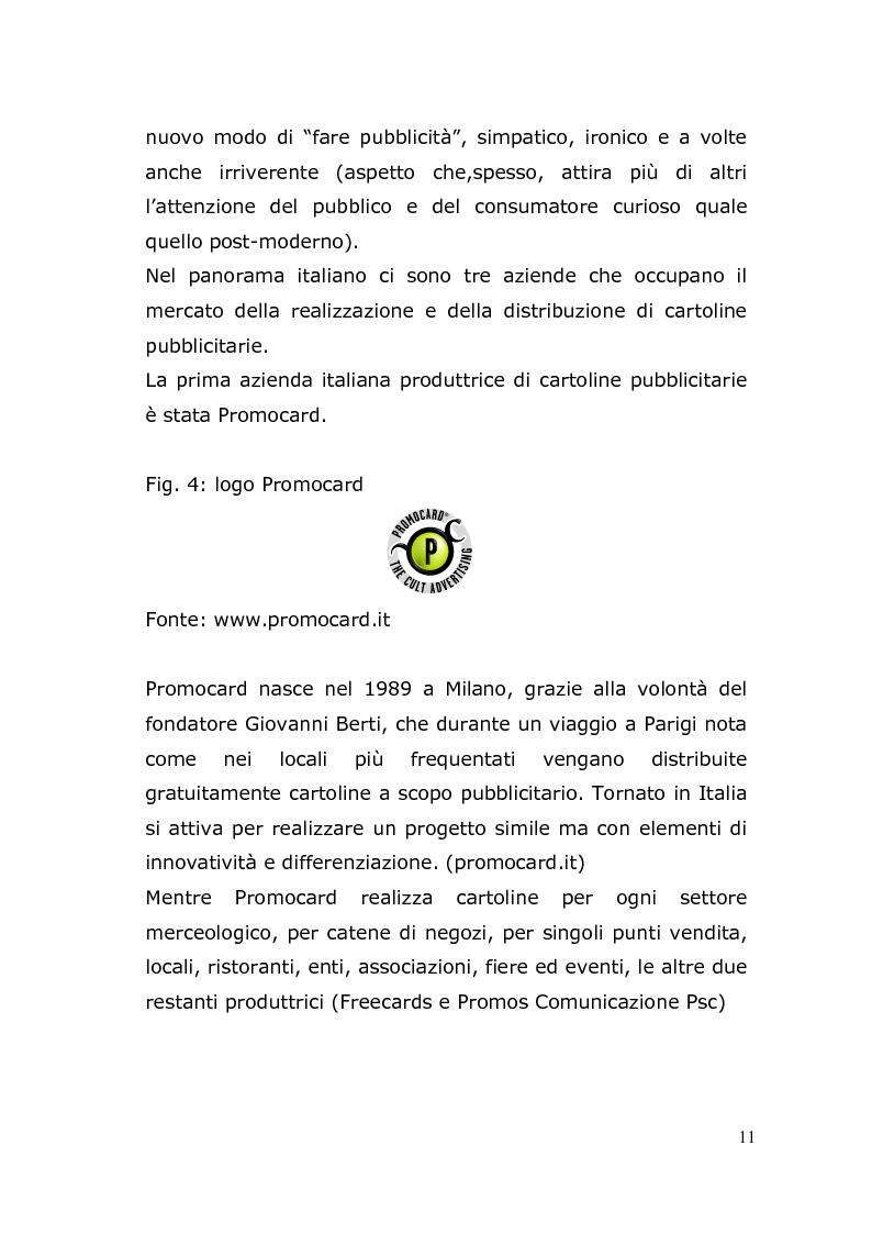 Anteprima della tesi: Il fenomeno Promocard: dal commerciale al sociale, Pagina 12