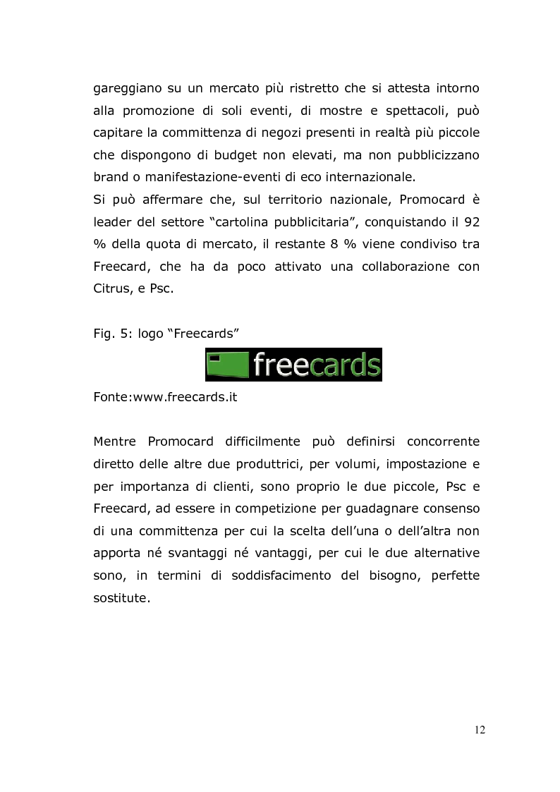 Anteprima della tesi: Il fenomeno Promocard: dal commerciale al sociale, Pagina 13