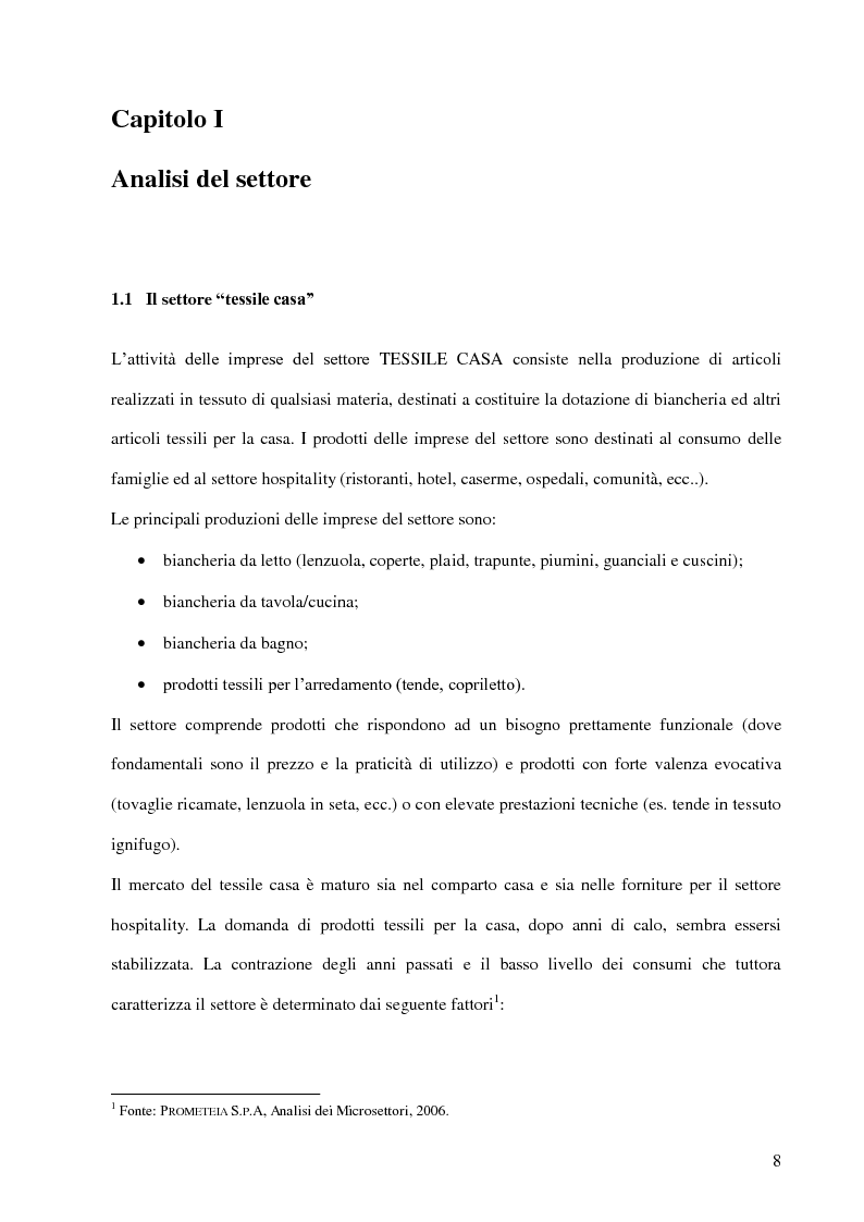 Anteprima della tesi: La valutazione del capitale economico di un'azienda operante nel settore tessile, Pagina 4