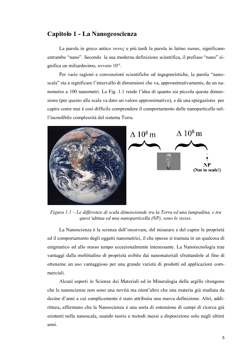 Anteprima della tesi: Le Ocre e la Crisocolla come esempi di nanominerali di alterazione nelle miniere a solfuri misti della Toscana meridionale, Pagina 3