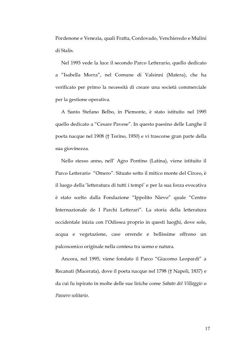 Anteprima della tesi: Il Parco Letterario ''Isabella Morra'', Pagina 12