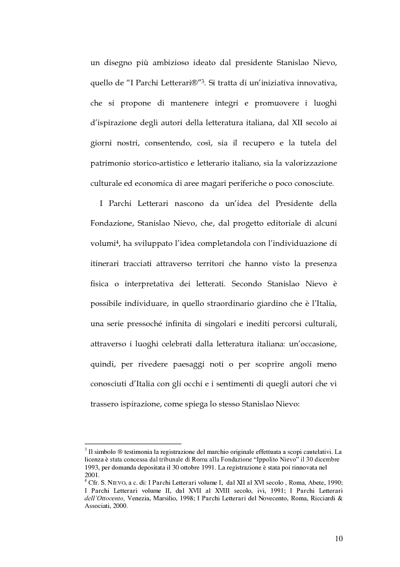 Anteprima della tesi: Il Parco Letterario ''Isabella Morra'', Pagina 5