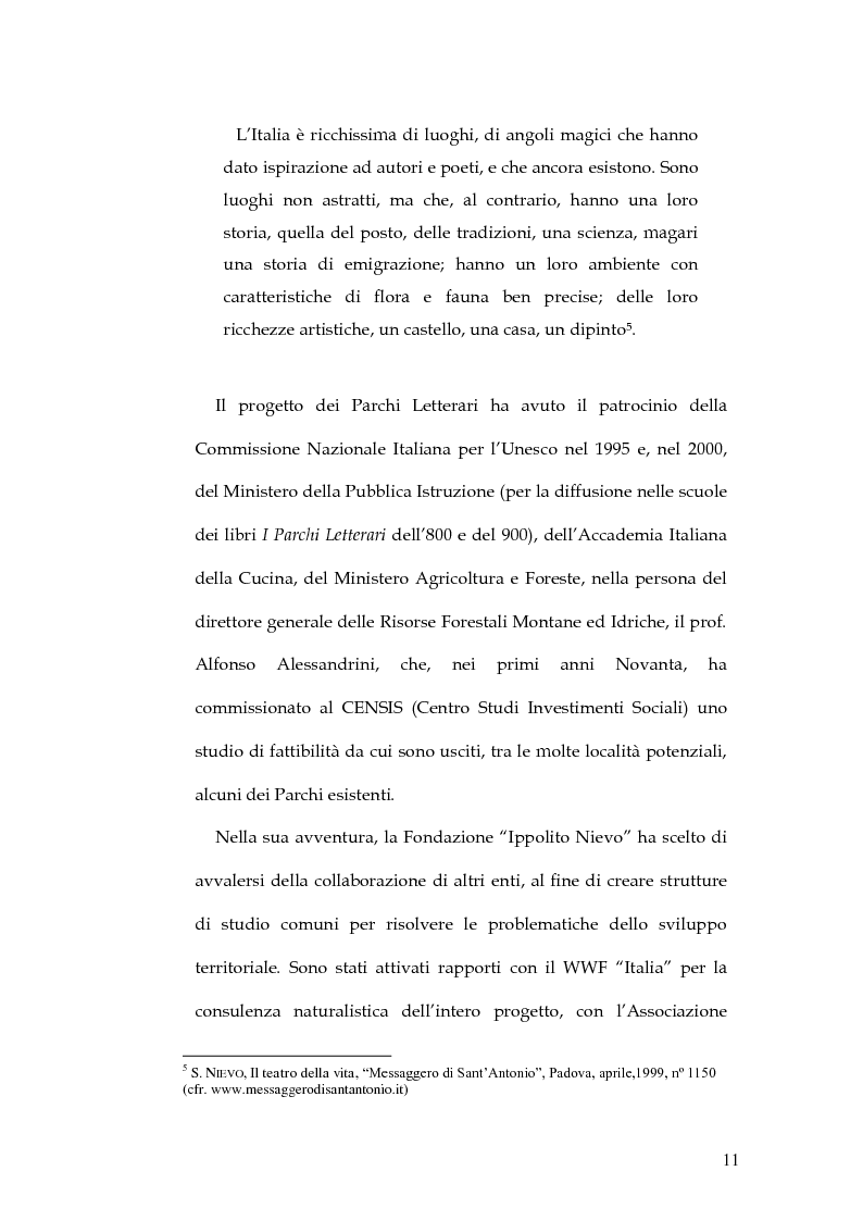 Anteprima della tesi: Il Parco Letterario ''Isabella Morra'', Pagina 6