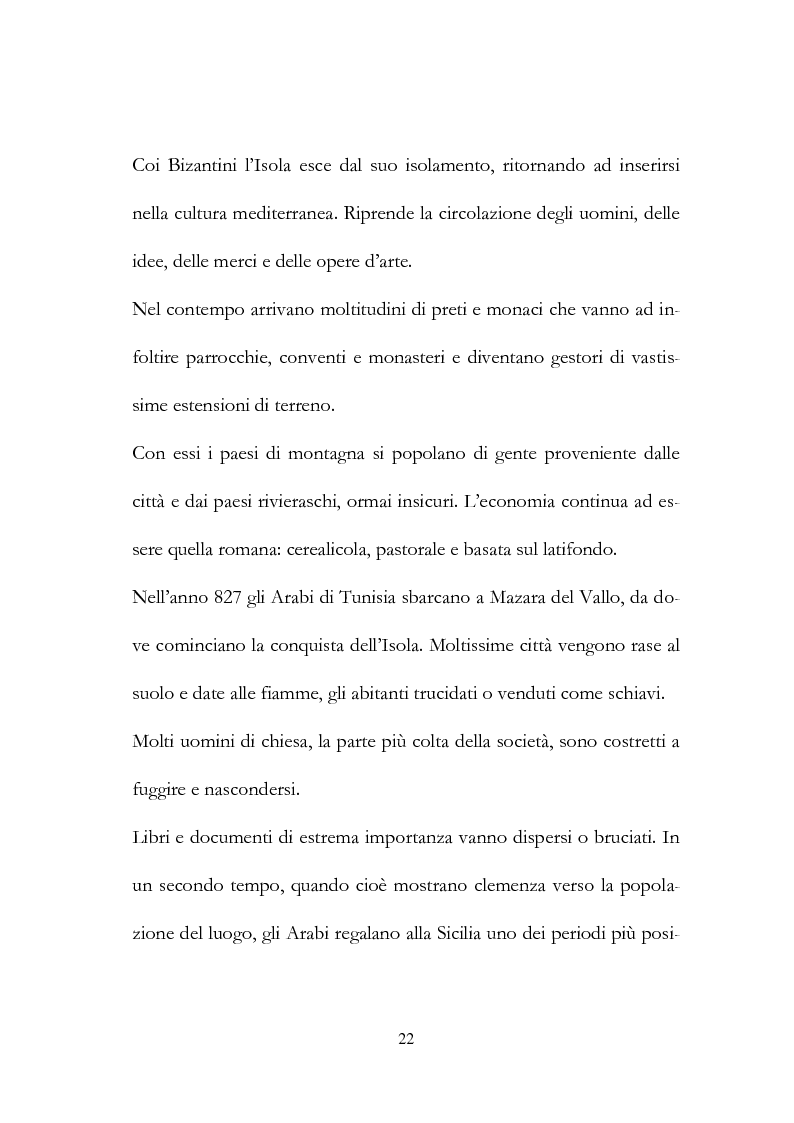 Anteprima della tesi: Aspetti e problemi dello sviluppo turistico nei nebrodi: il caso di Capo d'Orlando, Pagina 6