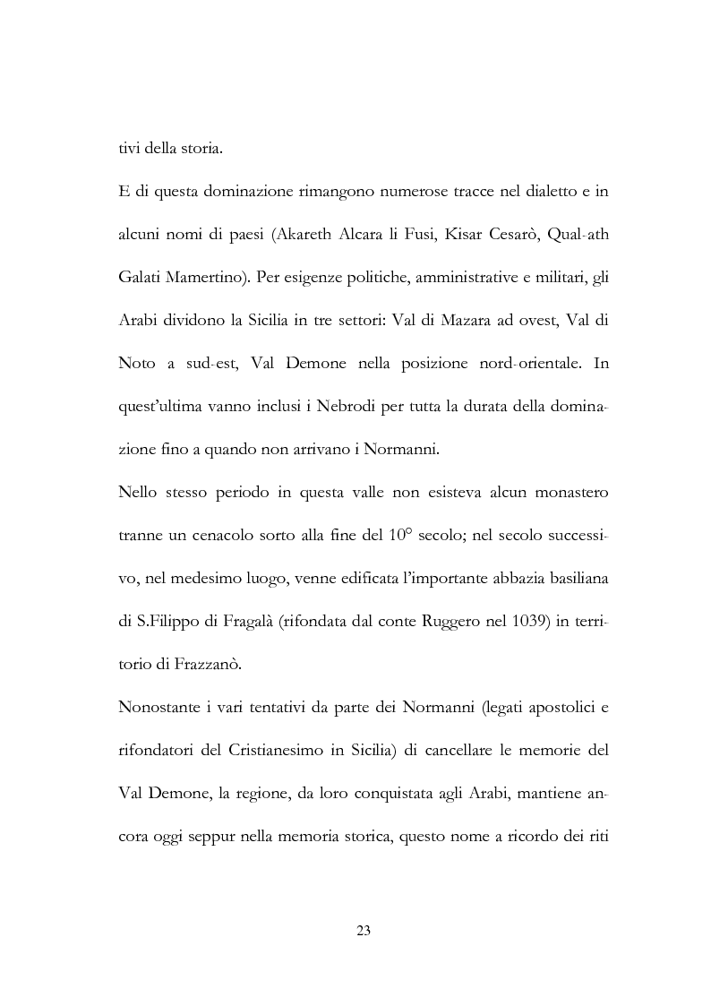 Anteprima della tesi: Aspetti e problemi dello sviluppo turistico nei nebrodi: il caso di Capo d'Orlando, Pagina 7