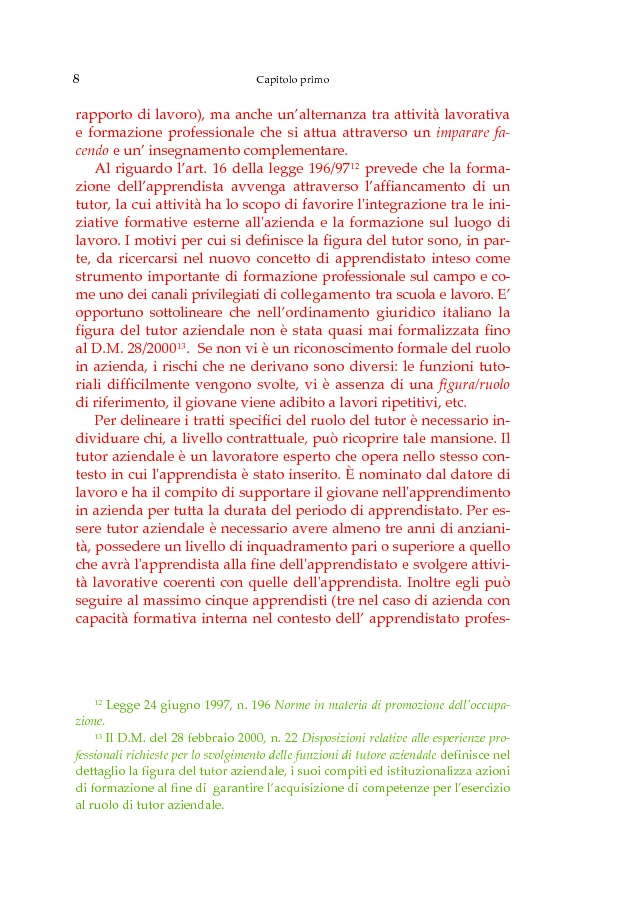 Anteprima della tesi: Il tutor come facilitatore dell'apprendimento. Formazione, compiti, modelli d'intervento., Pagina 10