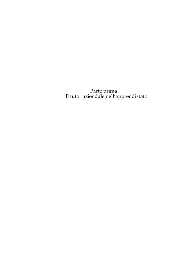 Anteprima della tesi: Il tutor come facilitatore dell'apprendimento. Formazione, compiti, modelli d'intervento., Pagina 4