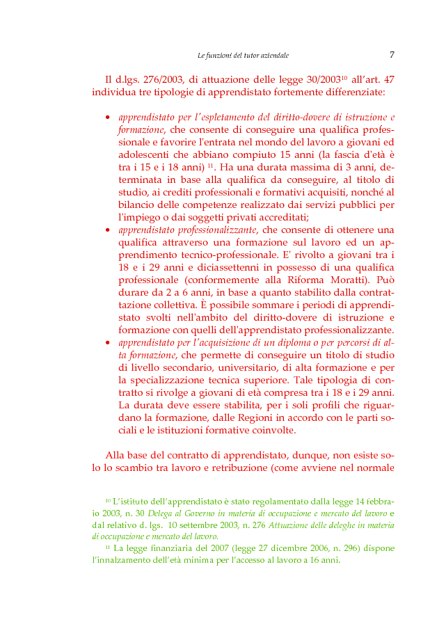 Anteprima della tesi: Il tutor come facilitatore dell'apprendimento. Formazione, compiti, modelli d'intervento., Pagina 9