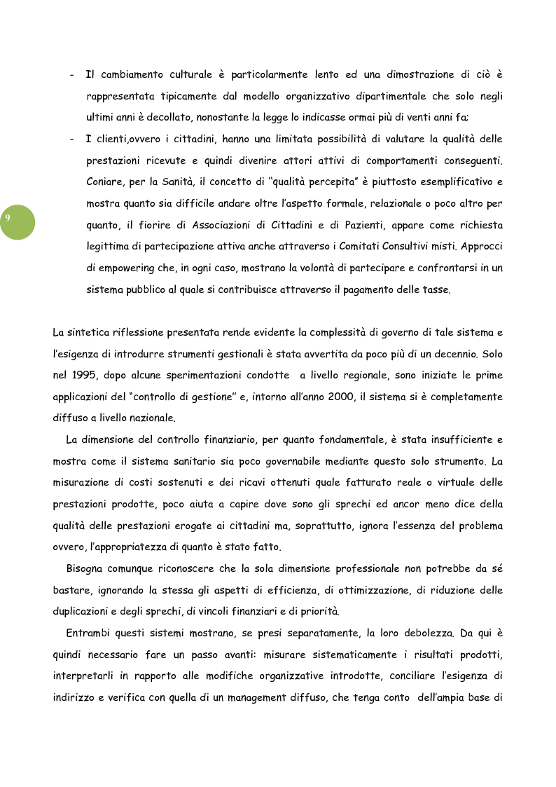 Estratto dalla tesi: Il percorso diagnostico-terapeutico-assistenziale per le donne affette da cancro del seno (PDTA Breast - Cancer)