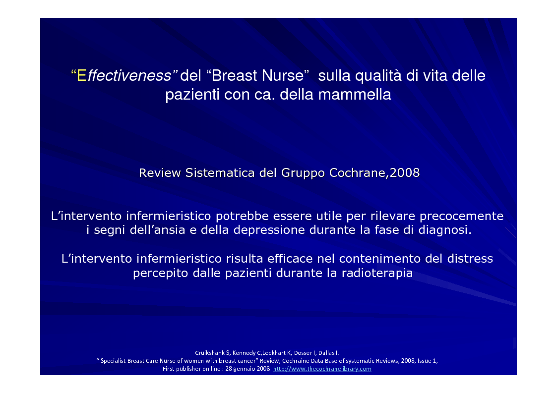 Anteprima della tesi: Il percorso diagnostico-terapeutico-assistenziale per le donne affette da cancro del seno (PDTA Breast - Cancer), Pagina 10
