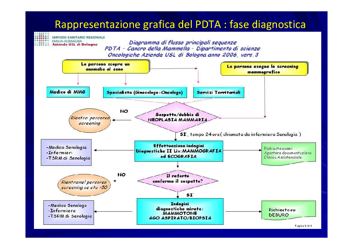 Anteprima della tesi: Il percorso diagnostico-terapeutico-assistenziale per le donne affette da cancro del seno (PDTA Breast - Cancer), Pagina 7