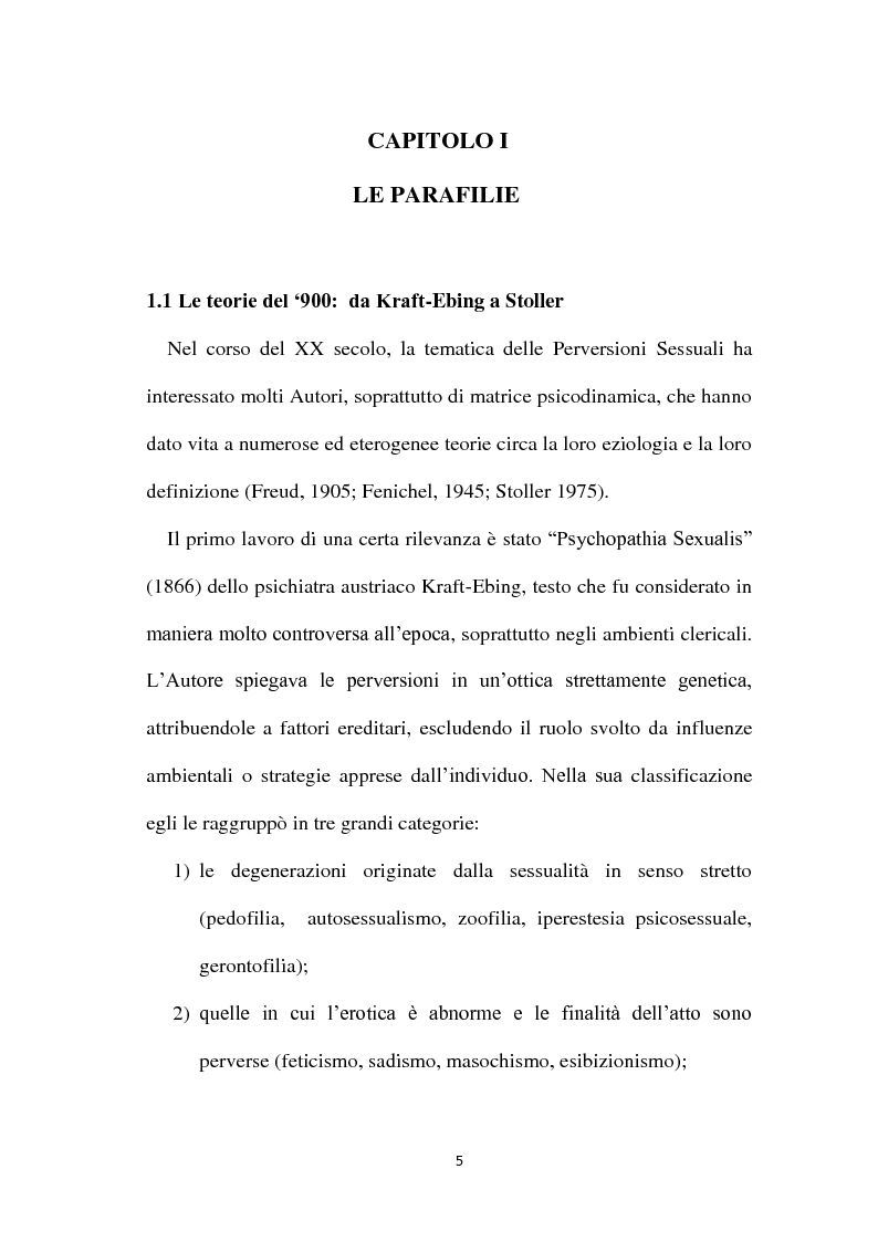 Anteprima della tesi: Alcune considerazioni sulle perversioni femminili, Pagina 6