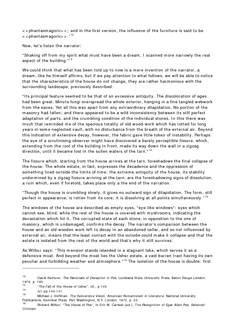 Anteprima della tesi: The imagery of the castle in Edgar Allan Poe, Pagina 7