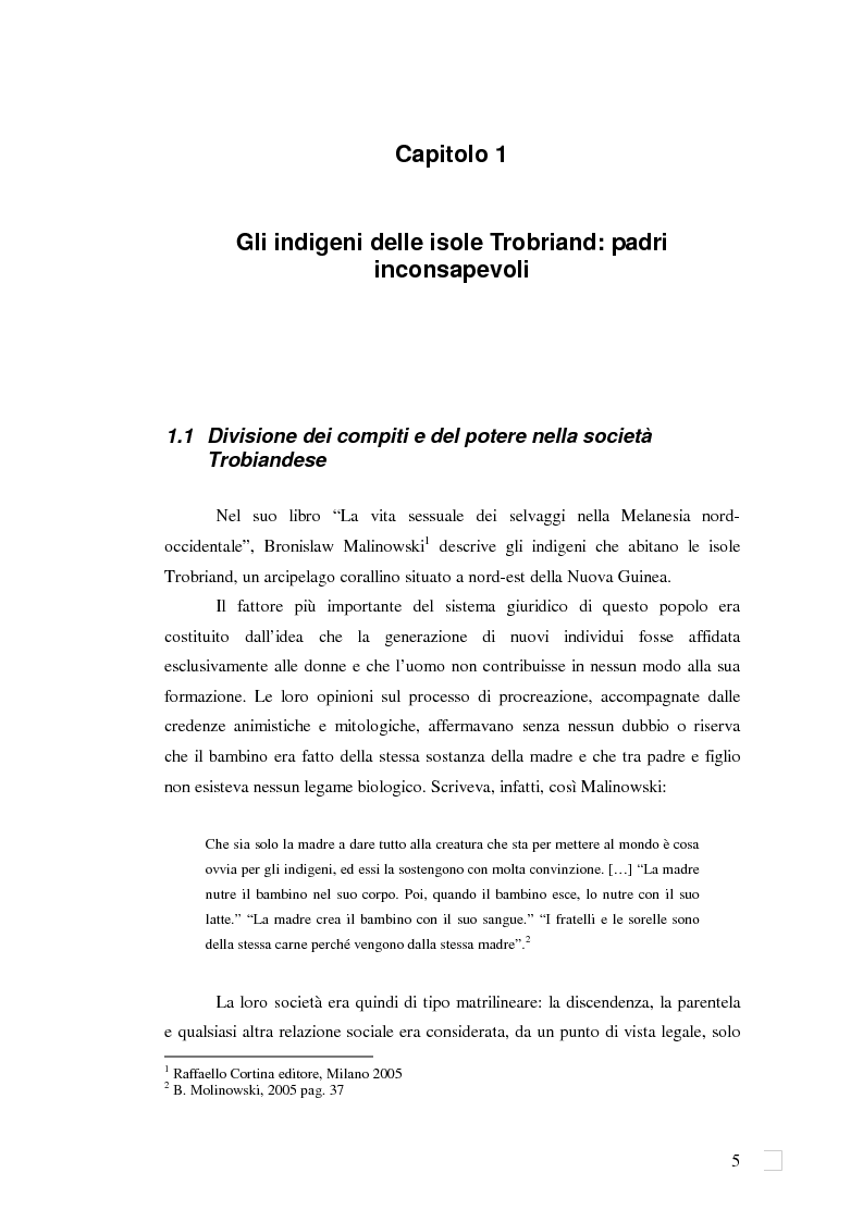 Anteprima della tesi: Le figure del padre. Il ruolo e la funzione paterna., Pagina 6