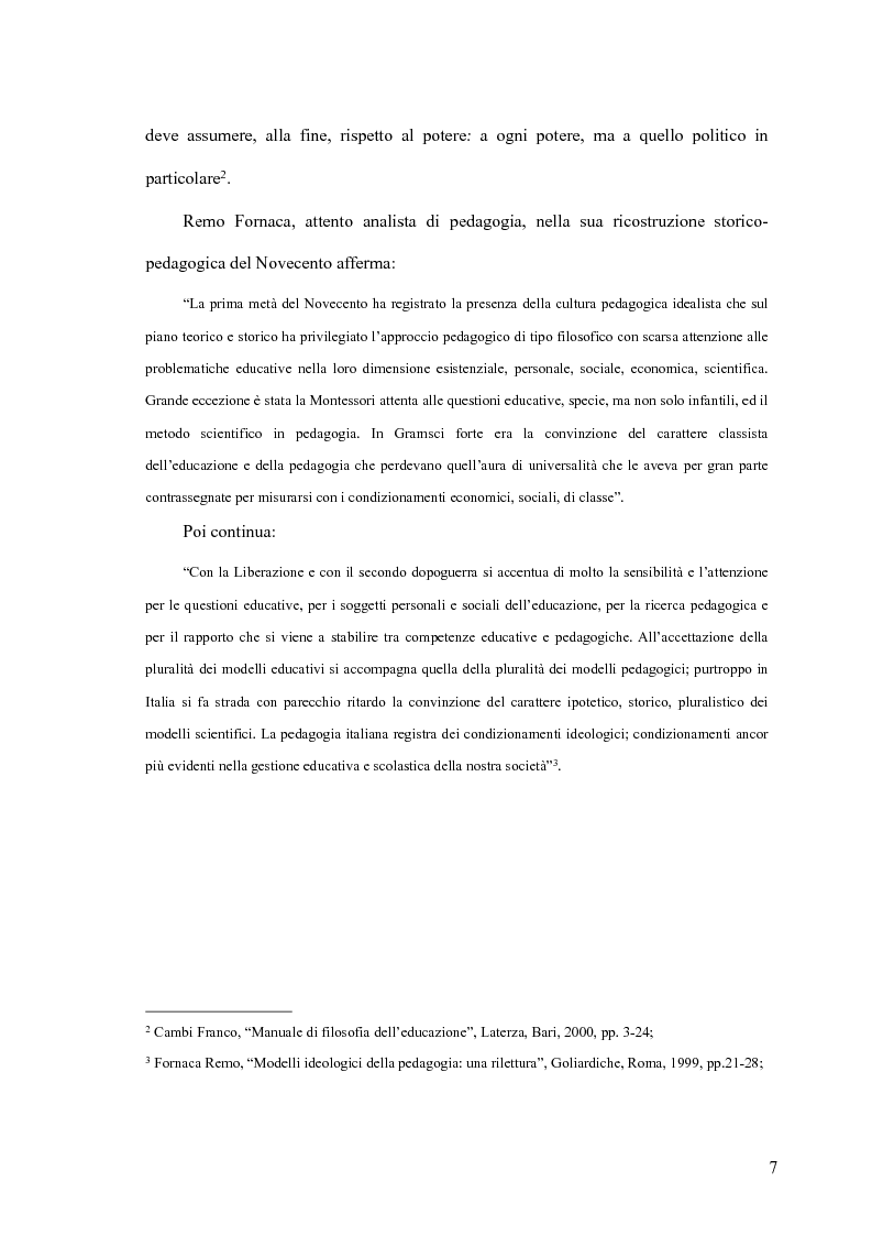 Anteprima della tesi: Immagini della pedagogia sovietica nell'Italia del dopoguerra, Pagina 8