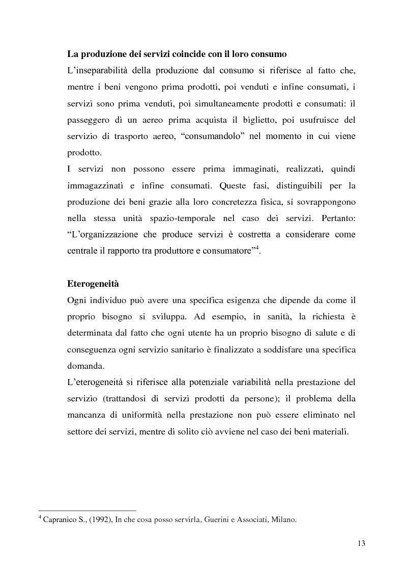 Anteprima della tesi: L’organizzazione dell’ospedale in un’ottica per processi. Lo strumento del percorso del paziente, Pagina 10