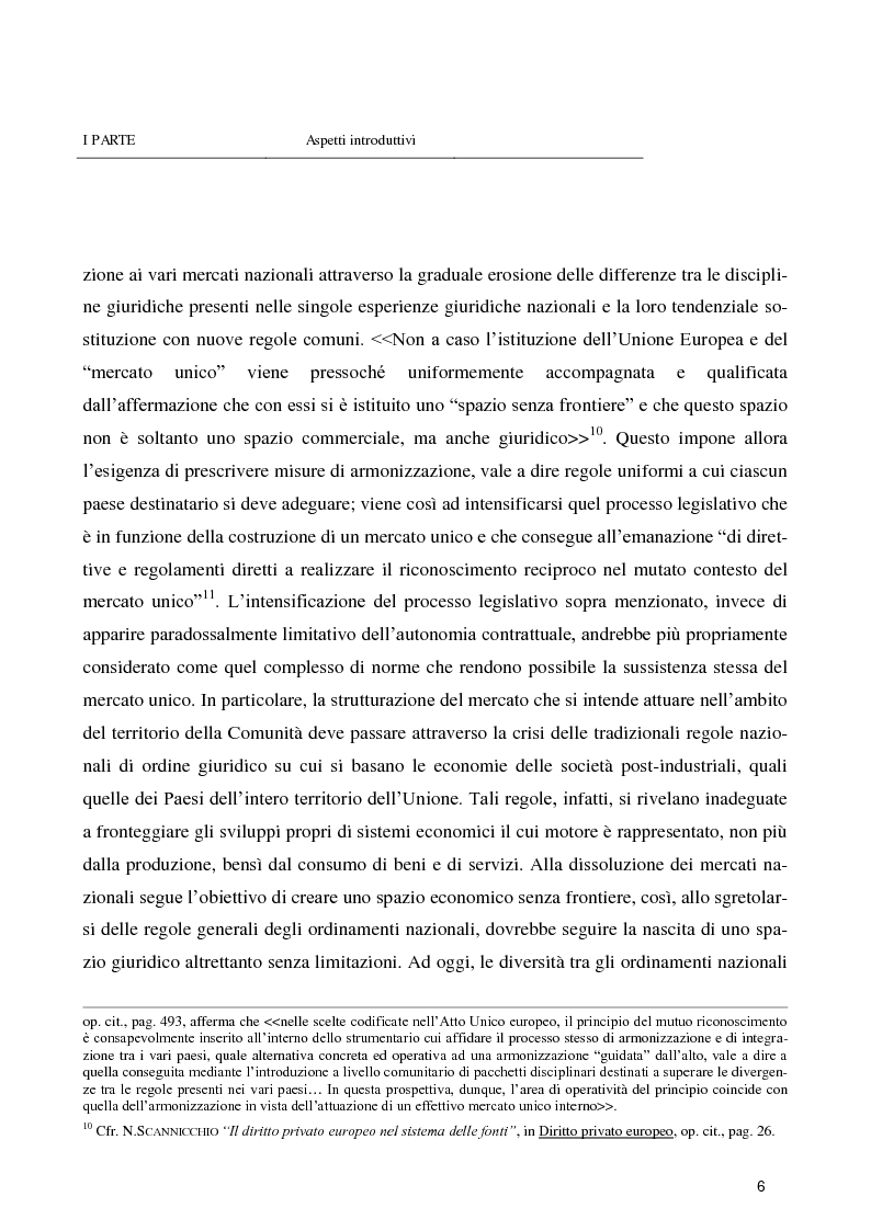 Anteprima della tesi: L’inefficacia delle clausole vessatorie, Pagina 10