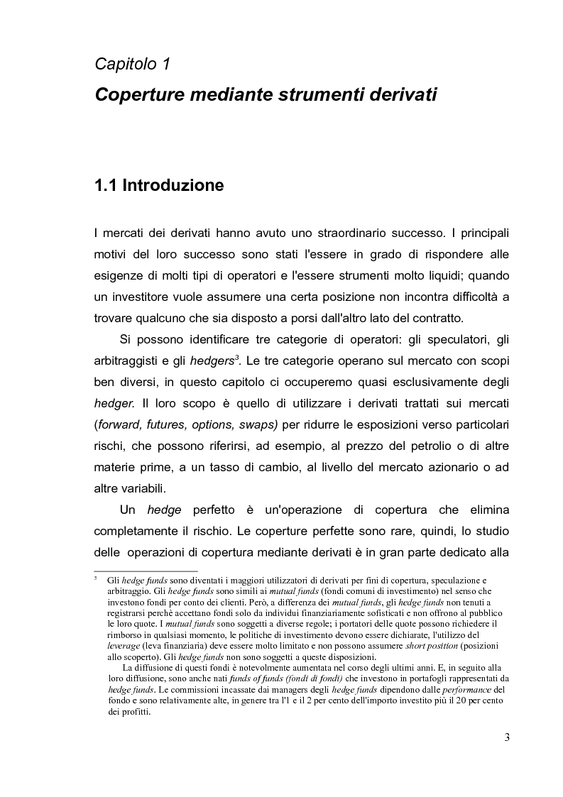 Anteprima della tesi: Derivati, strumenti di speculazione e copertura: il caso dell'Orange County Investement Pool, Pagina 4
