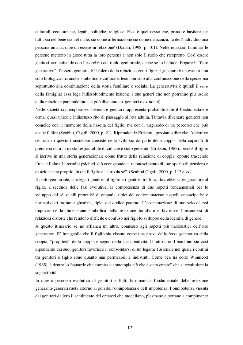 Anteprima della tesi: Figli contesi e conflittualità genitoriale dopo la legge sull'affido condiviso - Il ruolo del diritto e della psicologia nella composizione del conflitto, Pagina 5